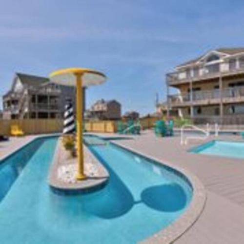 Bazén v ubytování Rio Rodanthe Lazy River Kiddie Pool Oceanfront Elevator nebo v jeho okolí