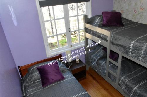 Postel nebo postele na pokoji v ubytování Piscina Climatizada Privada, Cabaña, Quincho, Limache