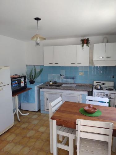 Kuchyň nebo kuchyňský kout v ubytování La casita azul, Tanti