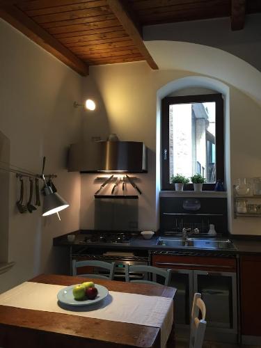 Nhà bếp/bếp nhỏ tại Casa Torre Di Mactheus Petraro