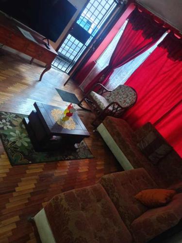 Posezení v ubytování Agradable minidepartamento central en Ambato, para una a seis personas