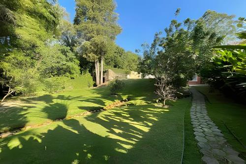 Casa Espaçosa e Tranquila - Granja Vianaにある庭