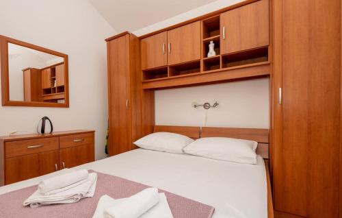 Postel nebo postele na pokoji v ubytování M5