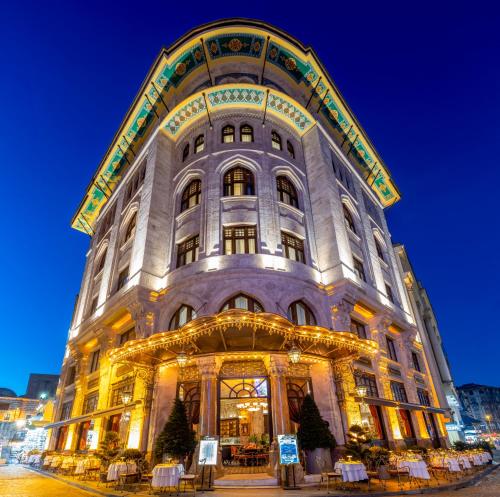 O edifício em que o hotel se localiza