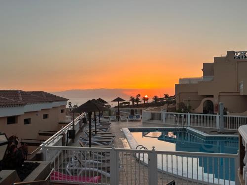 Costa Adeje Ocean View Apartment with Sunny Terrace