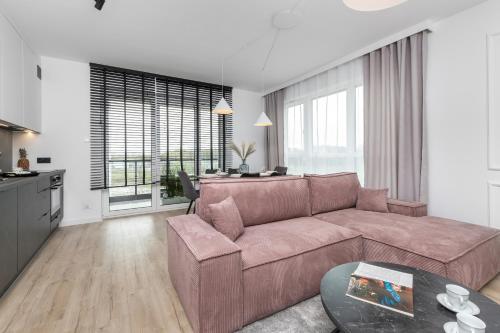 Modern Apartment with Sauna & Parking near Arena Gdansk by Noclegi Renters