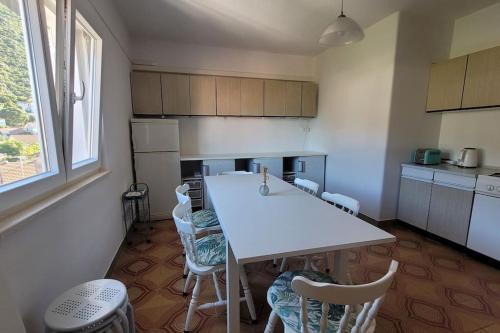 Η κουζίνα ή μικρή κουζίνα στο Žalo Accommodation