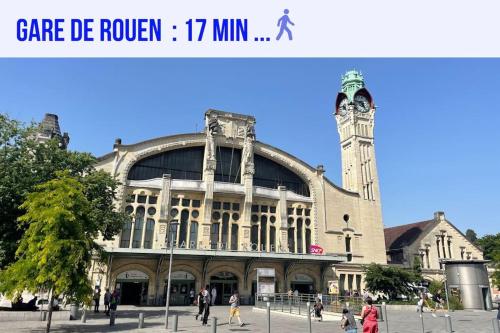 Rouen centre - 4 pers