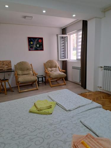 Posezení v ubytování Apartment Gajic