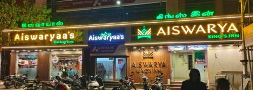 Certifikát, hodnocení, plakát nebo jiný dokument vystavený v ubytování Aiswarya Kings Inn