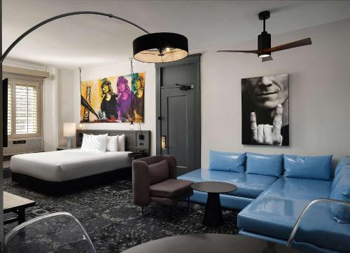 Posezení v ubytování The Barnes San Francisco, Tapestry Collection by Hilton
