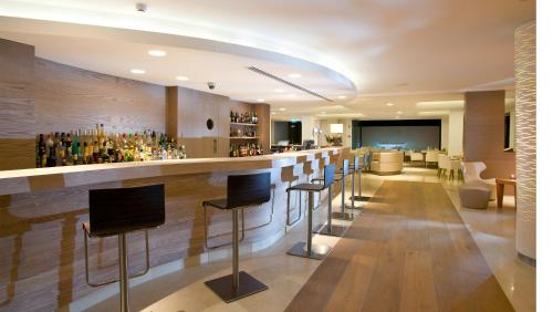 Ruang duduk di Alasia Boutique Hotel