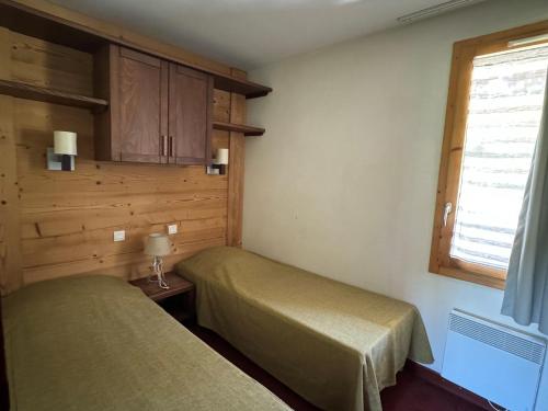 Appartement au pied des pistes avec balcon et casier à skis