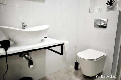 Koupelna v ubytování Willa Adler Ustroń - Spokojna okolica, Blisko cntrum