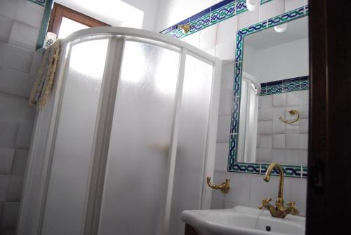 Phòng tắm tại Casa El Rincón del Ángel