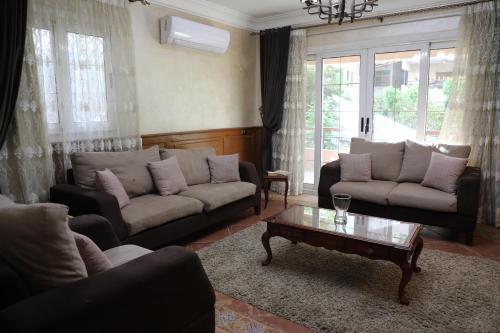 Posezení v ubytování Villa Nasr city