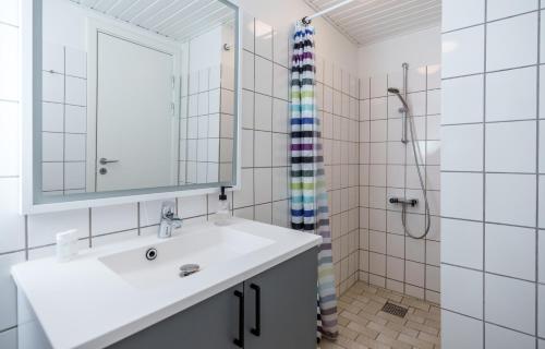 Ванная комната в Hotel Nordbo