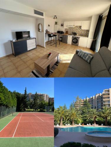 Appartement piscine tennis