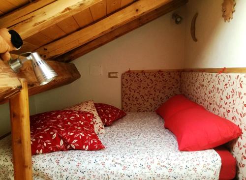 En eller flere senge i et værelse på LA CASA DEI NONNI con SPA privata su richiesta