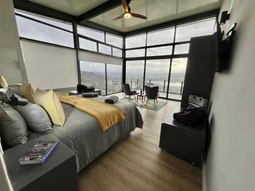 Posezení v ubytování Die Uitzicht Guesthouse - Knysna