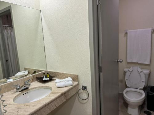 Koupelna v ubytování Hotel Bello Cordoba