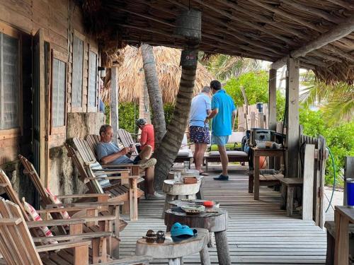 Επισκέπτες που μένουν στο Casa Cangrejo Xcalak Lodge