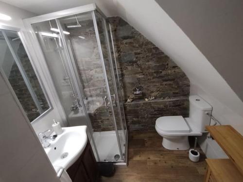 Koupelna v ubytování Casa rural con encanto