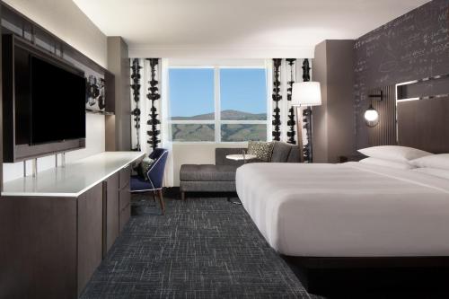 Katil atau katil-katil dalam bilik di Fremont Marriott Silicon Valley