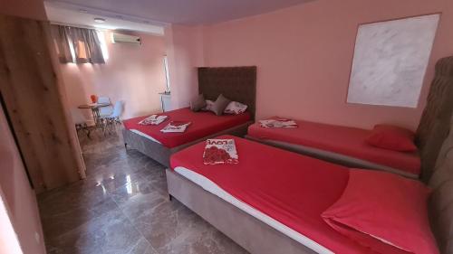 Apartments Bulatovićにあるベッド