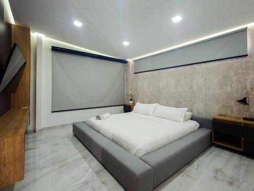 Cama o camas de una habitación en Montsari penthouse Norte cali - The view