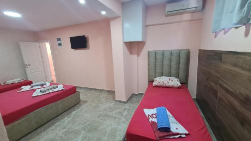 Apartments Bulatovićにあるベッド