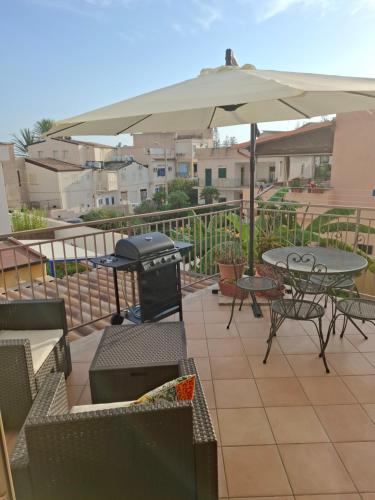 Balkón nebo terasa v ubytování Casa Vacanze VILLA MELINA