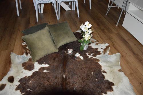 Zona de estar de Ivana Suite Levico Terme