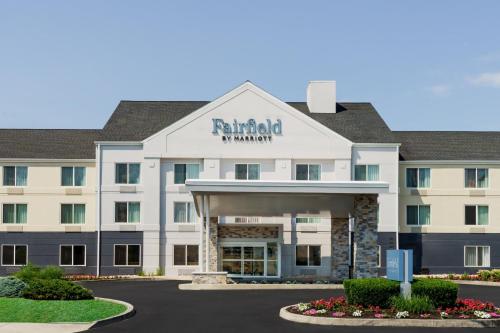 a rendering of a hotel with a building at Fairfield Inn Harrisburg Hershey in Harrisburg