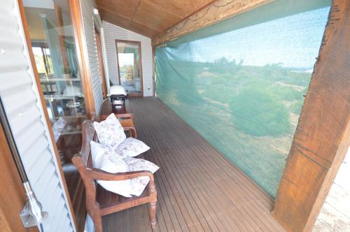 Balkón nebo terasa v ubytování Little Gem Ocean Retreat - Kalbarri, WA