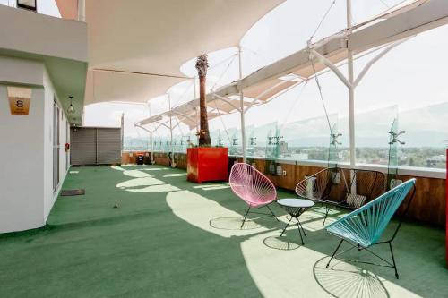 Gambar di galeri bagi Cama en habitación compartida mixta HOSTEL di Mexico City