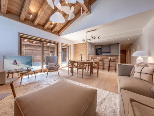Bel appartement moderne à Méribel Mottaret avec terrasse - 6 pers - FR-1-613-118
