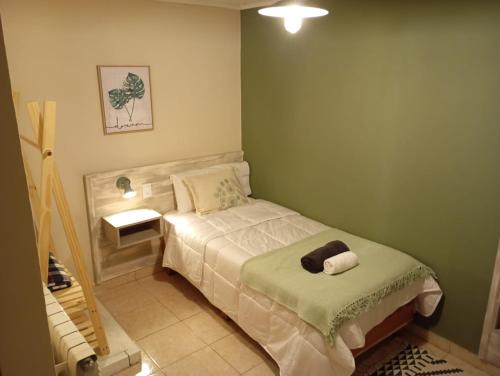 Letto o letti in una camera di Oliva Hostería y Apart