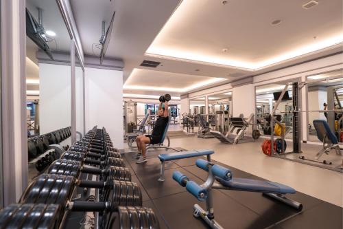 Fitnesscentret og/eller fitnessfaciliteterne på Sheraton Grande Sukhumvit, a Luxury Collection Hotel, Bangkok