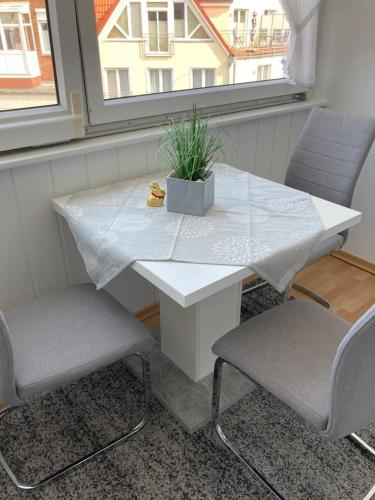 Χώρος καθιστικού στο Haus Seelord Wohnung 38