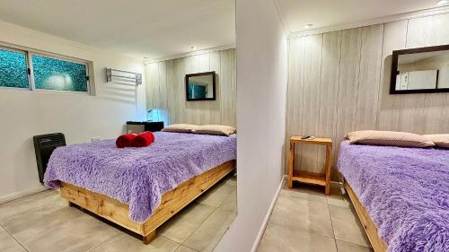 Vuode tai vuoteita majoituspaikassa Departamentos Arrayanes
