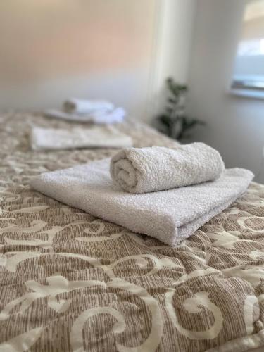 Postel nebo postele na pokoji v ubytování Apartman Živanović