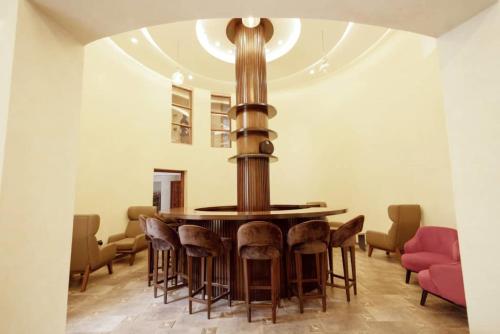 Posezení v ubytování Grik Hotel - Entebbe