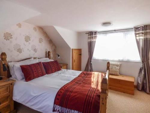 Ένα ή περισσότερα κρεβάτια σε δωμάτιο στο Meirionfa base for Snowdon