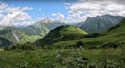 Paisaje cerca de esta villa