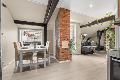 Posezení v ubytování Unique top floor - Super central - 2 bedr - 78 m2