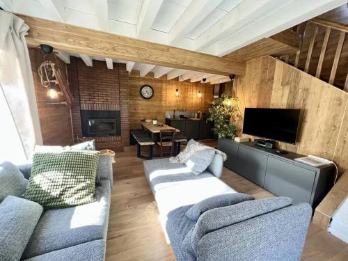 Chalet charmant à Saint-Lary-Soulan avec cheminée