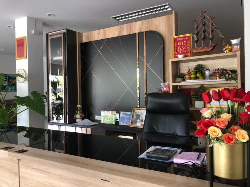 Η κουζίνα ή μικρή κουζίνα στο NAKA GUEST HOUSE