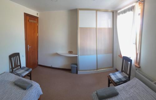 Hostel Jaunvaltesにあるベッド