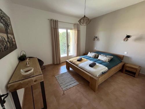 Ένα ή περισσότερα κρεβάτια σε δωμάτιο στο Villa Verde